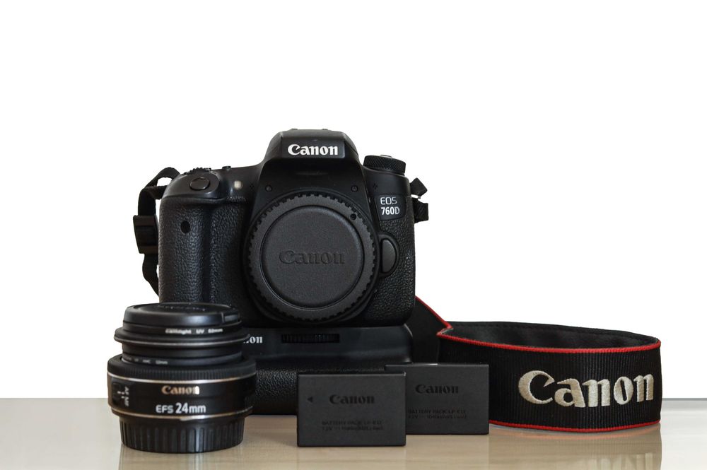 Canon EOS 760D + Canon EF-S 24mm – Zestaw dla wymagających!