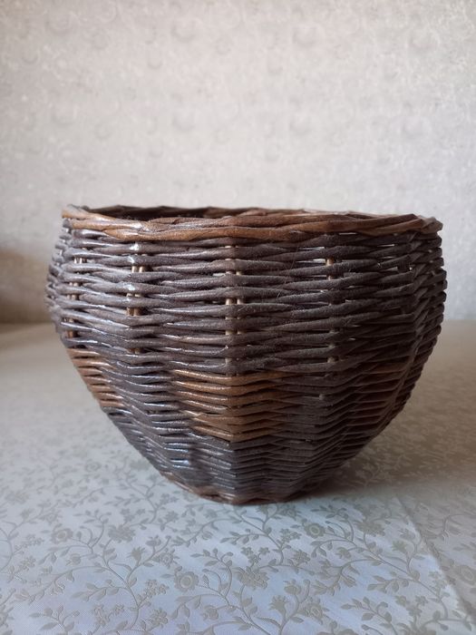 Плетёная корзинка.корзина.