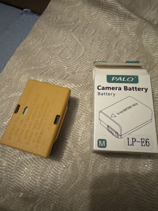 2 Baterias novas para Cannon LP-E6