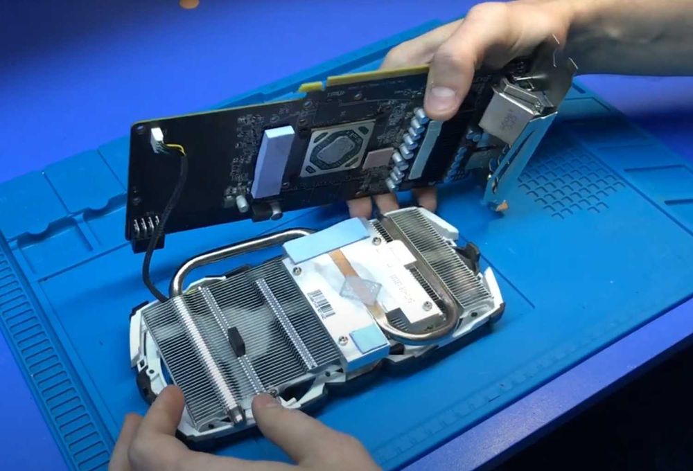 Ремонт видеокарт в Кривом Роге — GPU, VRAM, BGA пайка