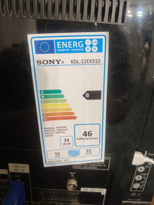 Sony KDL22EX310 телевизор
