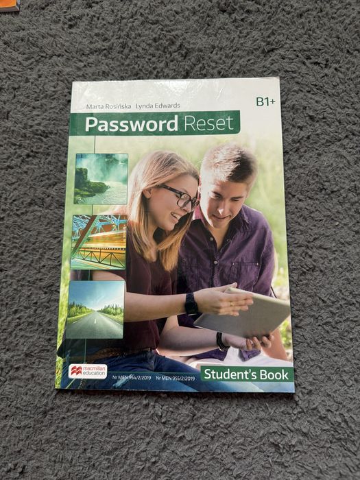 Student’s book Password reset B1+