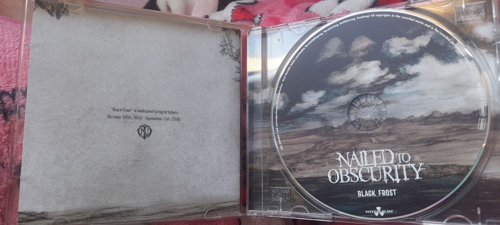 Płyta CD- Nailed To Obscurity Black Forst