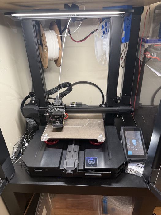 Ender 3 S1 pro calibrada alguns trabalho feitos