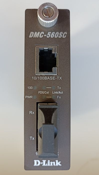 Медіаконвертер D-Link DMC-560SC