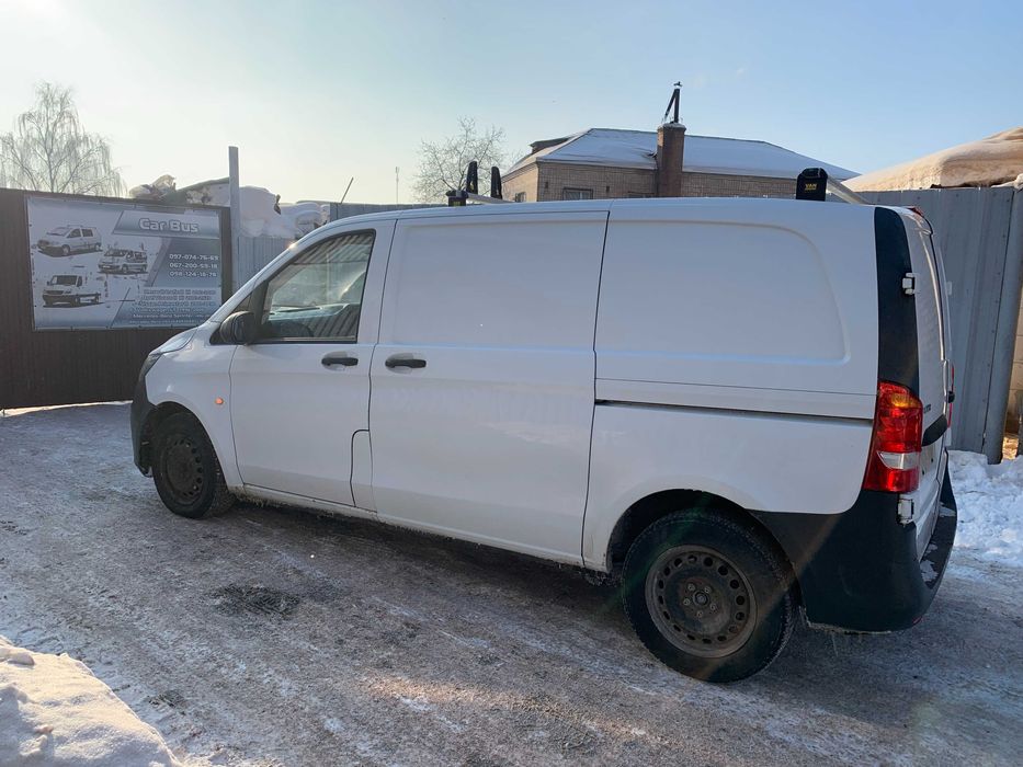 Разборка Вито W447 запчасти б/у салон двери фары