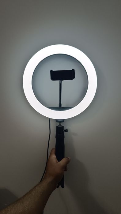 Ring Light suporte telemóvel tripé