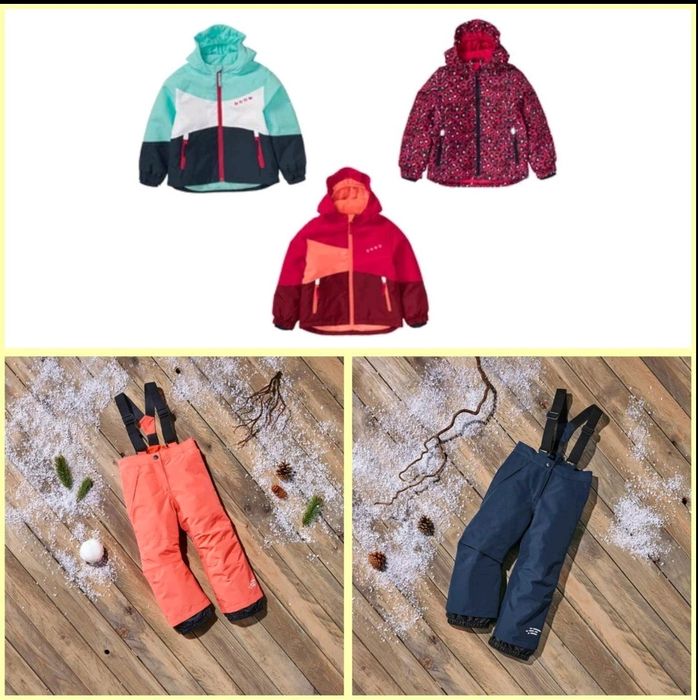 Комбінезони ТЕРМО Костюми лижні мембранні Lupily від LIDL 86-116 New !