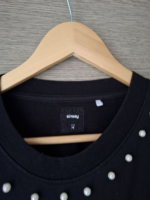 bluza damska perełki M