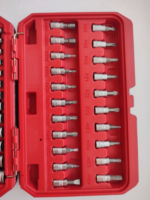 Набір інструментів 1/4  48 од  INTERTOOL ET 9048
