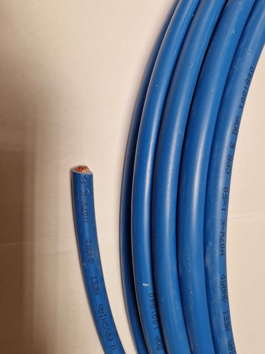 Przewody LgY, przewód instalacyjny, kabel h07v-k