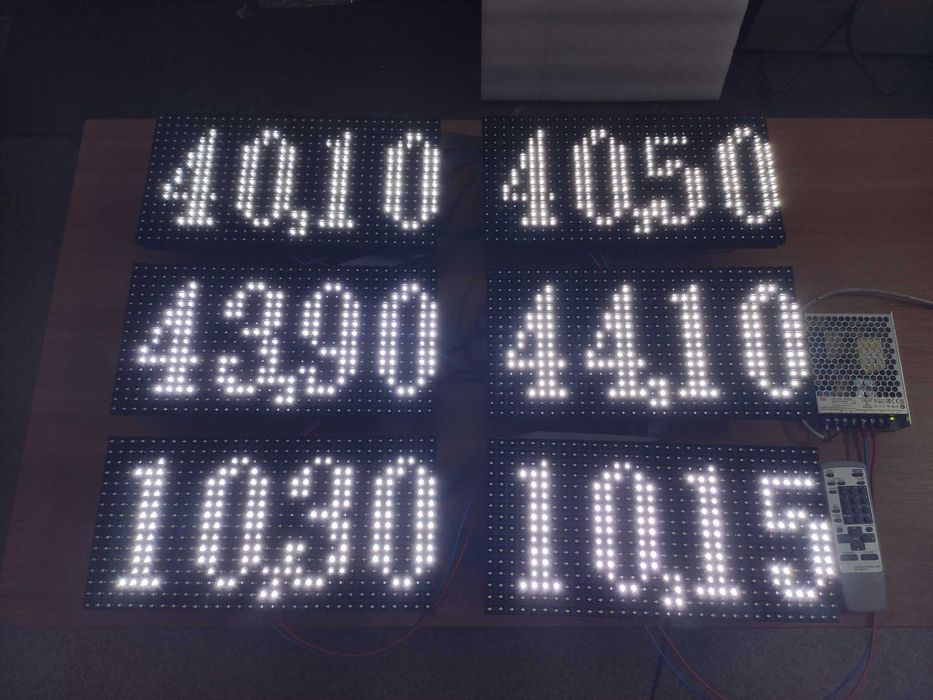 Світлодіодне табло «Обмін валют»(Комплект для монтажу)