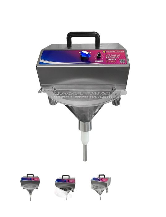 BAIXA DE PREÇO - Máquina de Duplo Recheio da Consultomaq