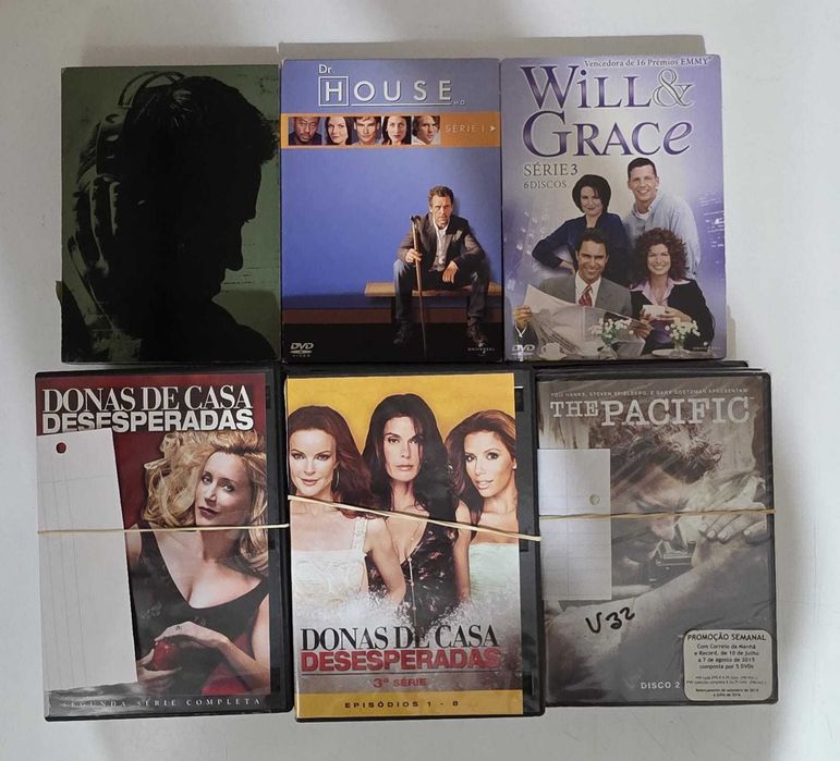 SERIES - S2 , CSI , Bones, sob escuta ,house, will and grace etc (ler)