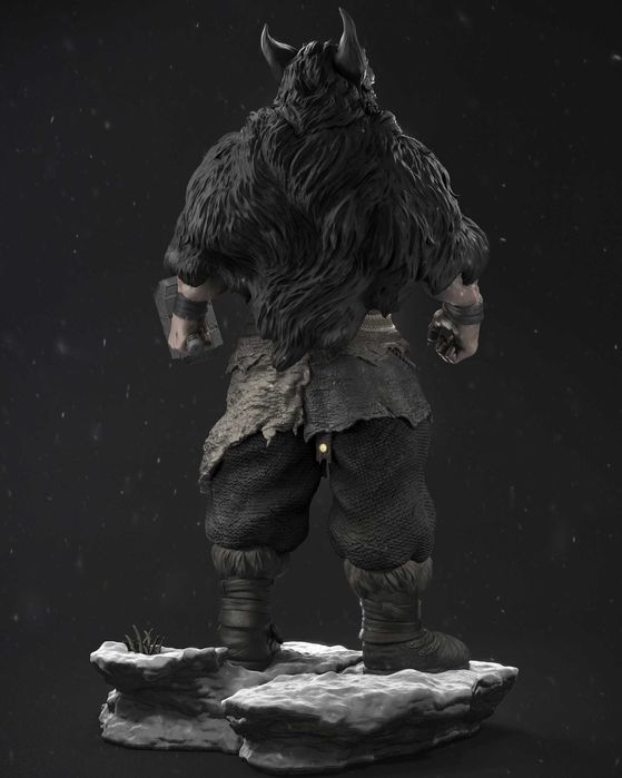 Druk 3d Thor figurka