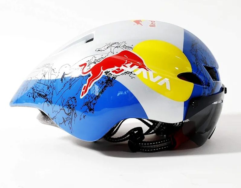 Kask rowerowy z 3 osłonami