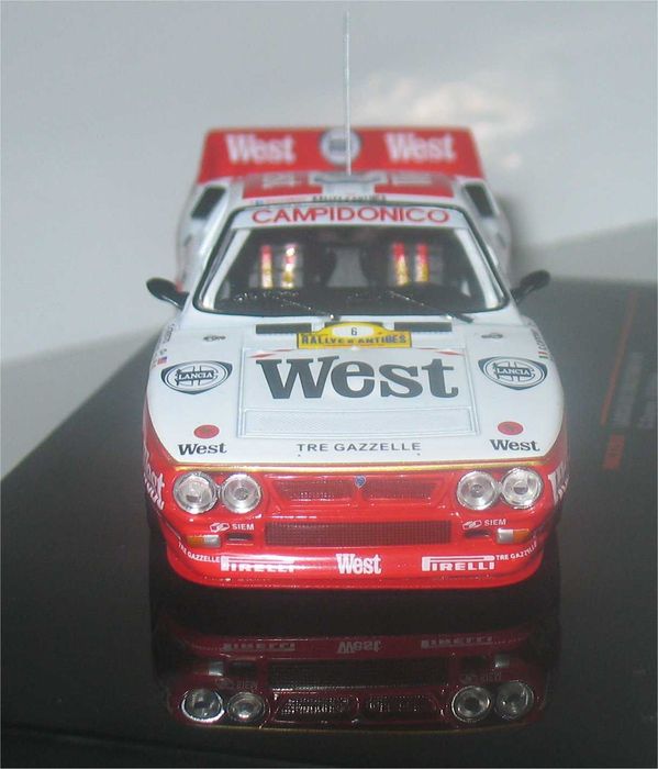 Ixo - Lancia 037 Evo2 WEST - Vencedor Rally d'Antibes 1984 - Carlo Capone