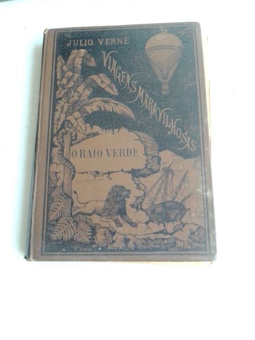 Antigo Livro de Júlio Verne ediçao de 1889