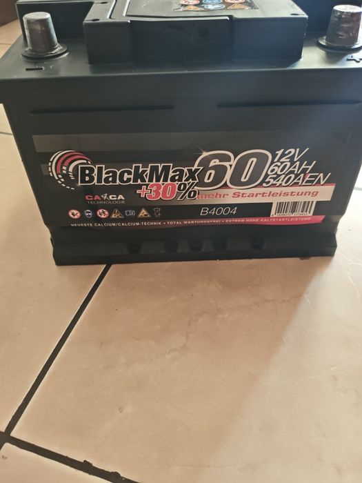акумулятор BlackMax, 60 А·год, 540 А, 2022 рік