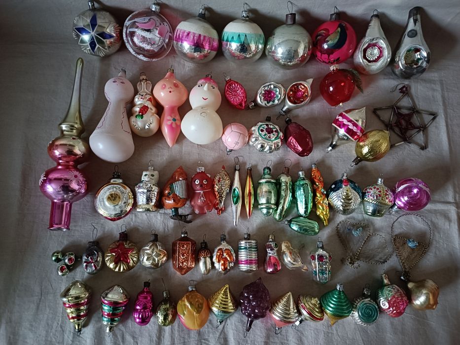 Ёлочные игрушки СССР