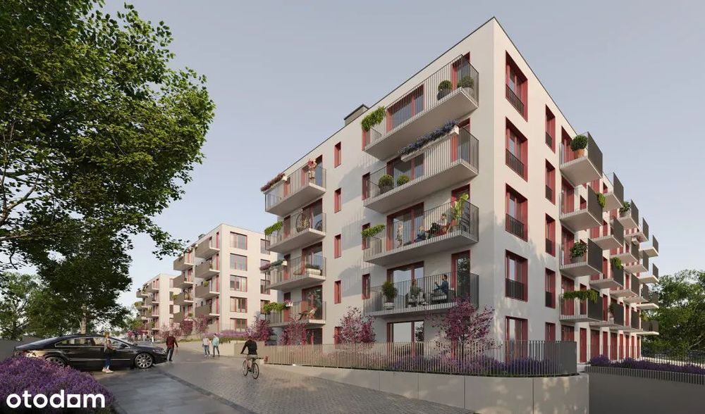 2-pokojowe mieszkanie 40m2 + ogródek