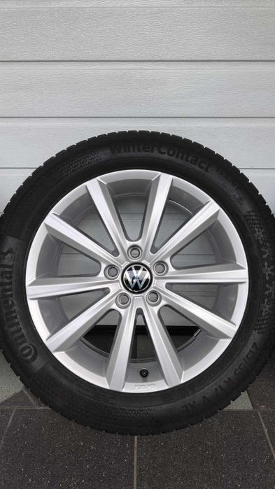 Koła 17' Vw Passat B8 Audi Skoda Seat 5x112 opony zima 215/55/17 (OL2251)