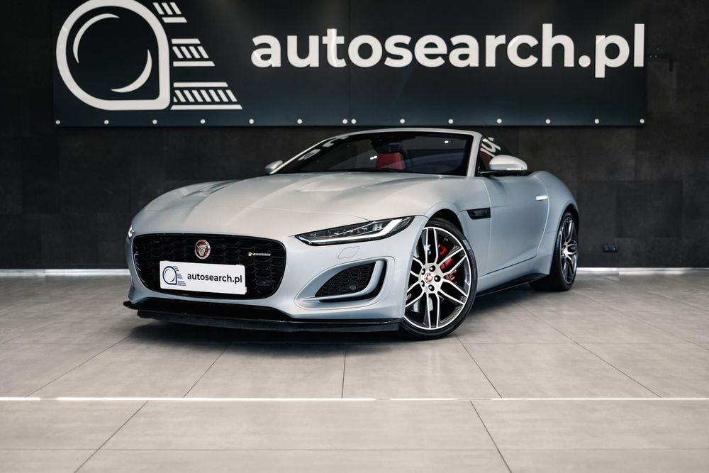Jaguar F-Type P450, 5.0, AWD, Convertible, FV23%, Salon PL, Bezwypadkowy, ASO
