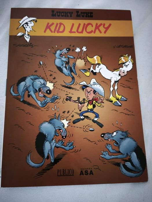 Banda desenhada do Lucky Luke