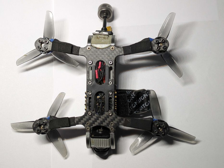 DRONE FPV GEPRC CX3 + CADDX Vista e camara DJI Corrida ou FreeStyle