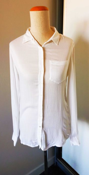 klasyczna biała koszula  damska Tommy Hilfiger 2 S 36