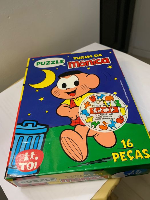Puzzle Turma da Mónica infantil