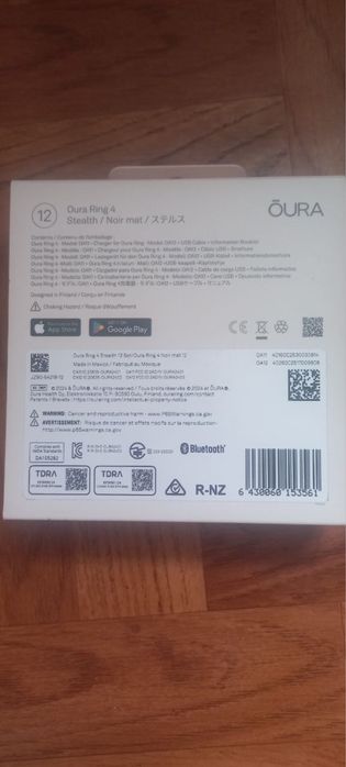 Oura Ring 4 Stealth 12