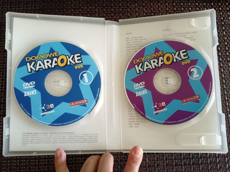 Domowe karaoke dvd