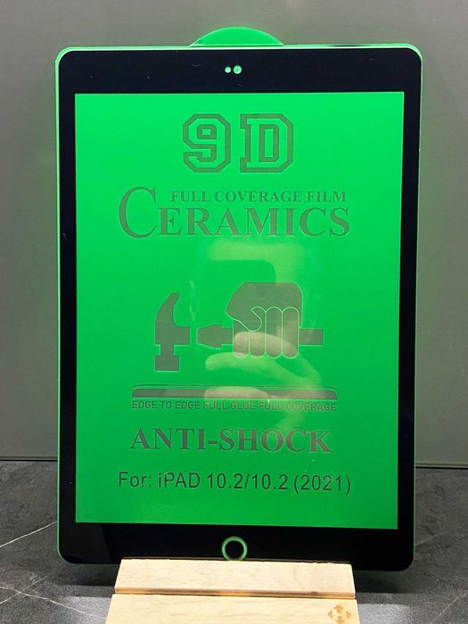 Защитное стекло планшета 9D Apple iPad 7 | 8 | 9  10.2" и др