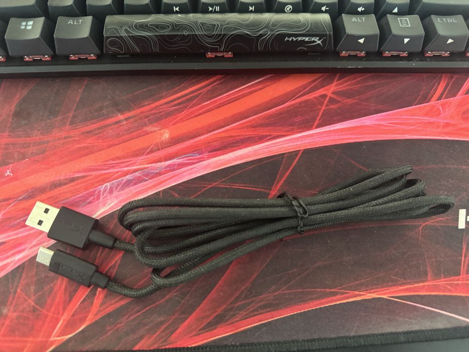 Клавіатура HyperX Alloy Origins 60 (HKBO1S-RB-RU/G, 4P5N0AA)