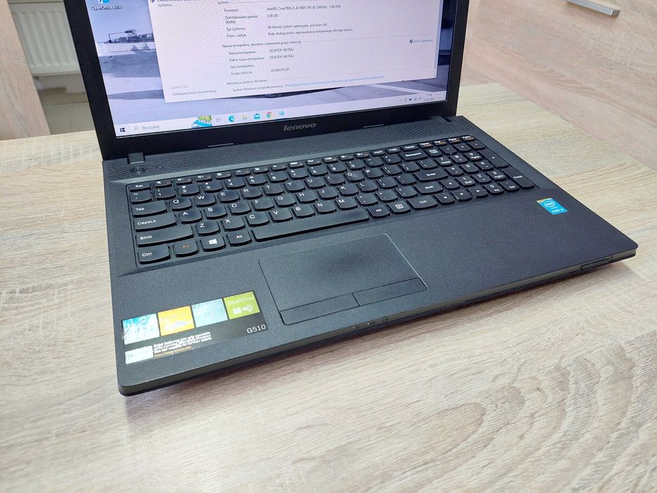 Laptop Lenovo G510 - i5-4200M, 8GB ram, dysk SSD, 100% sprawny