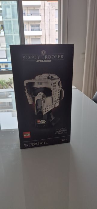 Lego capacete scout trooper