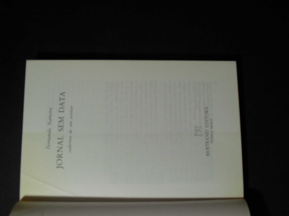 Namora (Fernando);Jornal sem Data-Cadernos de um Escritor;