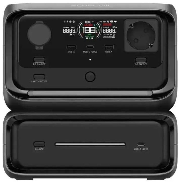 Зарядна станція ECOFLOW RIVER 3 MAX 600Вт ,572Вт,год