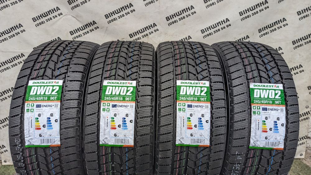 Шини 245/45 R 18 Doublestar Winterking DW02. Зима. Нові колеса склад.