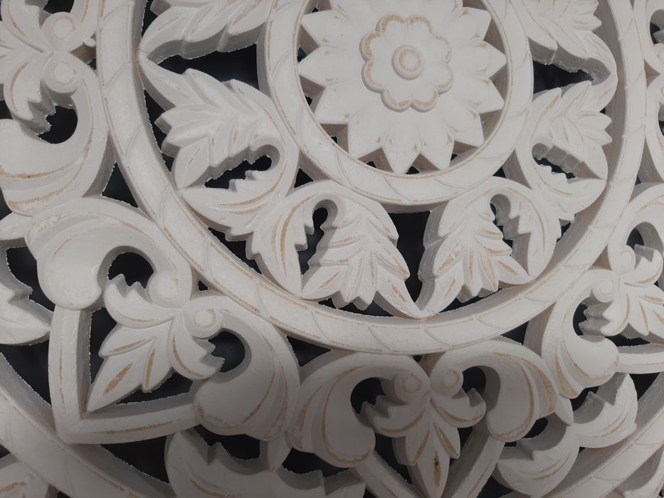 Biały podświetlany dekor ścienny panel dekoracyjny