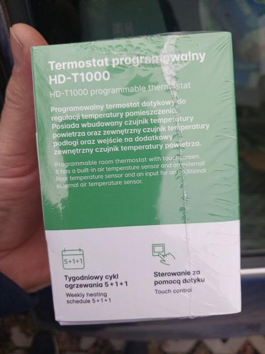 Termoregulator, termostat pokojowy mata