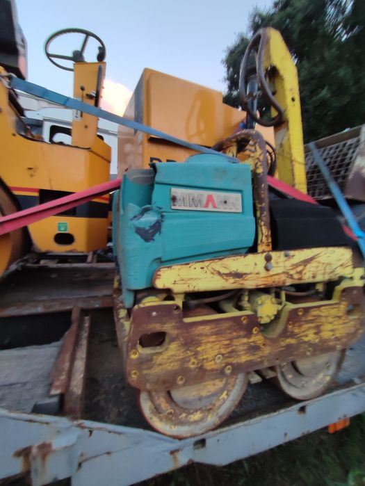 Rolo Compactador AMMANN Vibratório Tandem – 2 Tambores