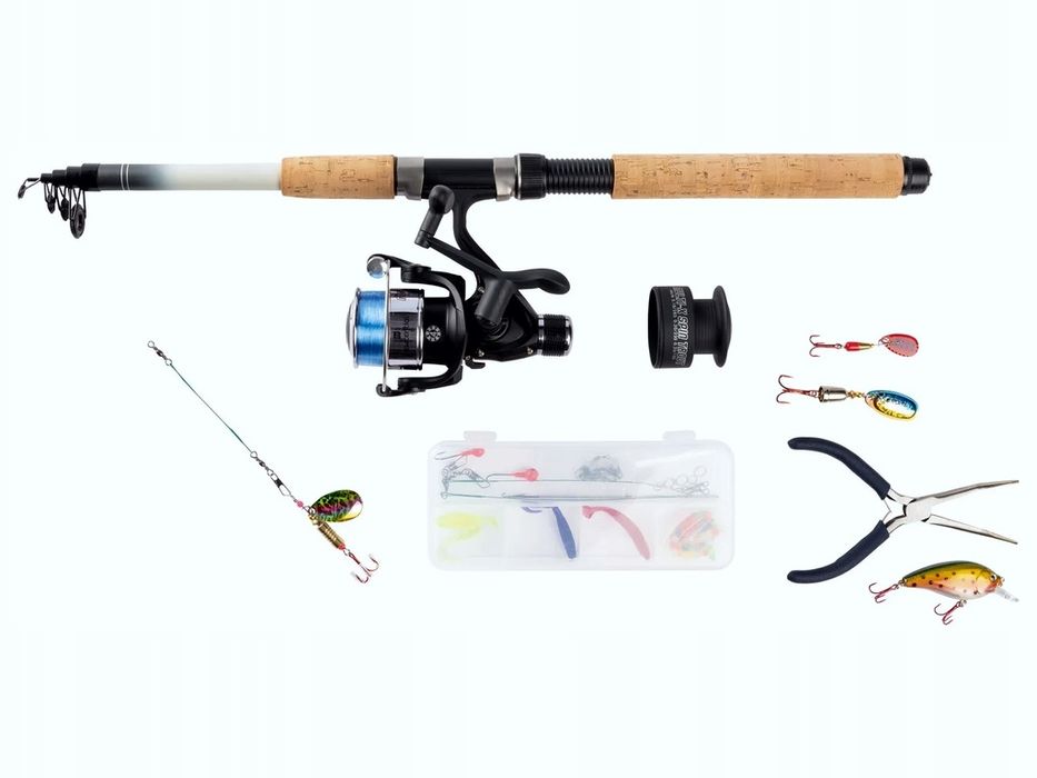 Zestaw do wędkarstwa spinningowego 210-5 Rocktrail