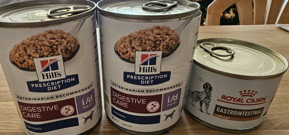 DLA PSA karma HILL's Hills digestive care 2x 360g Royal canin low fat