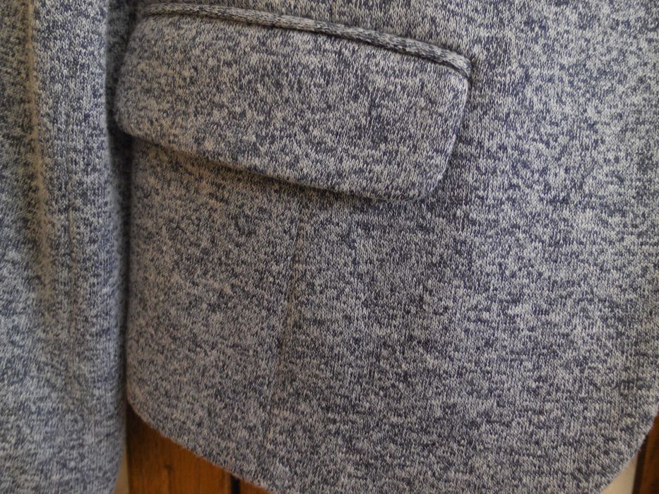 Żakiet marynarka z miękkiej bawełny