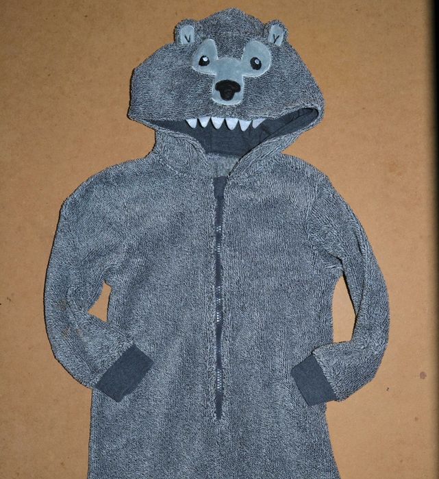 Wilk Wilkołak strój piżamka przebranie 5/6Lat_110