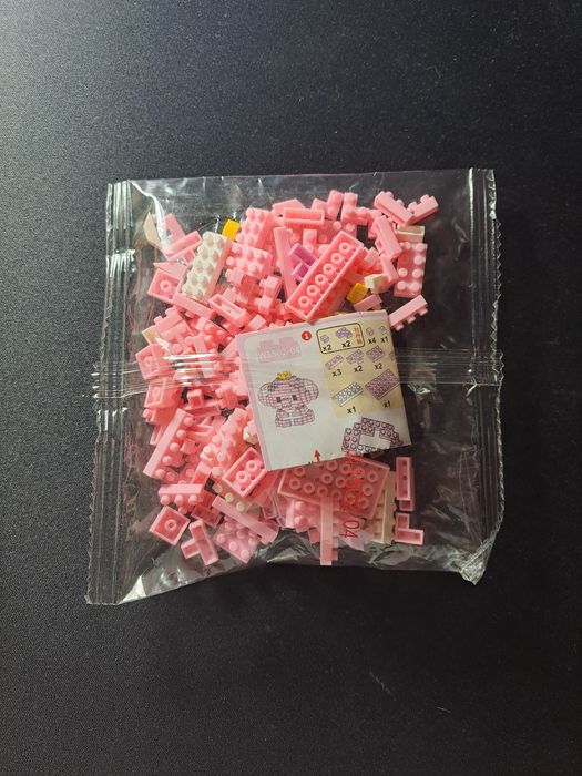 Mini blocos de montar elefante