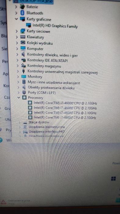 Laptop Lenovo T440-I7 4generacja.