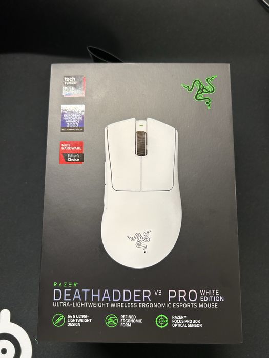 Rato gaming razer deathadder V3 Pro white wireless